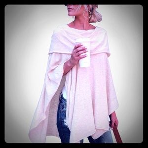 🦋Asymmetric Sweater Women Poncho Pullover